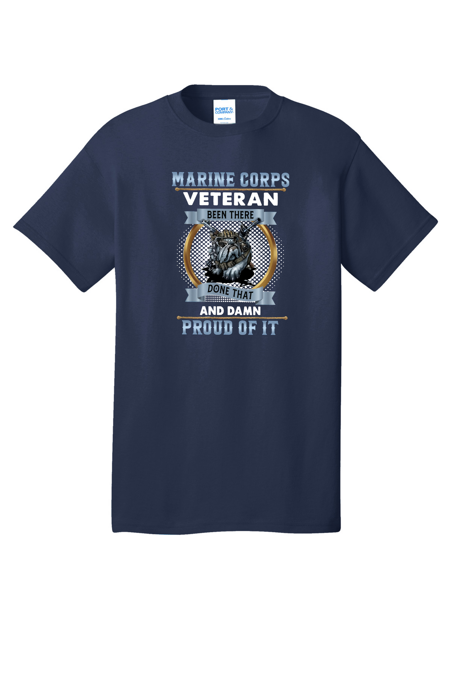 Marine Veteran Been There Done That Short Sleeve T-Shirt