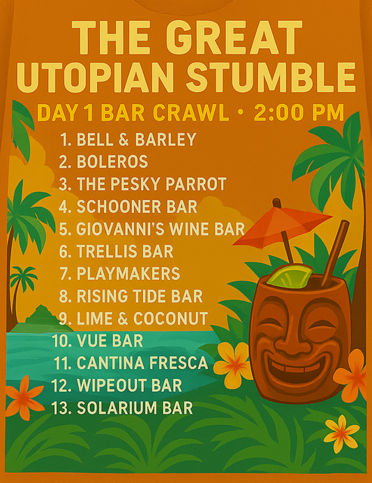 Cruise - Utopia Bar Crawl