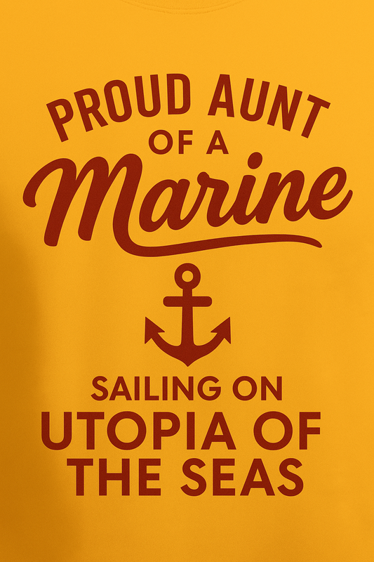Cruise - Proud aunt of a Marine T- Shirt